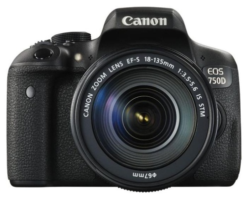 Цифровой фотоаппарат Canon EOS 750D черный 0592C009 фото 3