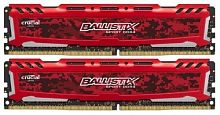 Модуль памяти DDR4 Crucial 8Gb (2x4Gb KIT) Ballistix Sport (BLS2C4G4D240FSE)