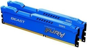   DDR3 Kingston 16Gb (2x8Gb KIT) Beast Blue (KF316C10BK2/16)