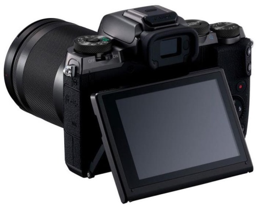 Цифровой фотоаппарат Canon EOS M5 черный 1279C022 фото 6