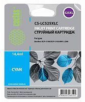Картридж струйный совместимый Cactus CS-LC525XLC голубой