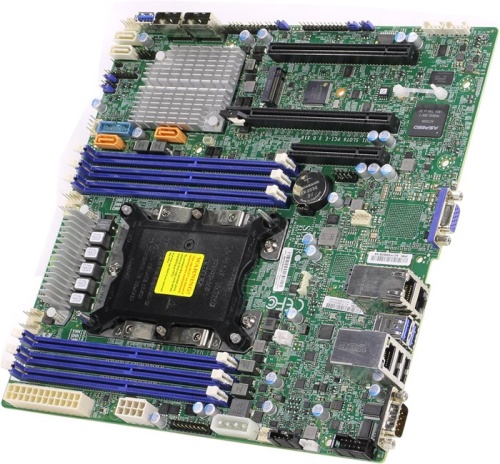 Мат. плата Socket3647 Supermicro Серверная материнская плата C621 S3647 MATX MBD-X11SPM-F-B фото 2