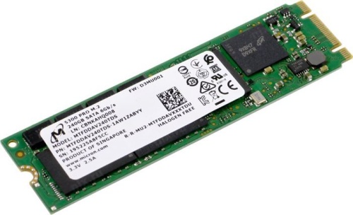 Накопитель SSD M.2 Crucial 240GB 5300 PRO MTFDDAV240TDS MTFDDAV240TDS-1AW1ZABYY фото 3