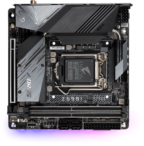 Мат. плата Socket1200 GIGABYTE Z590I AORUS ULTRA