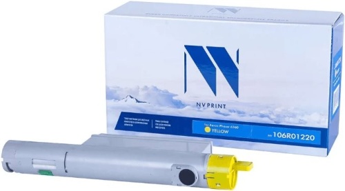 Картридж совместимый лазерный NV Print NV-106R01220 Yellow NV-106R01220Y