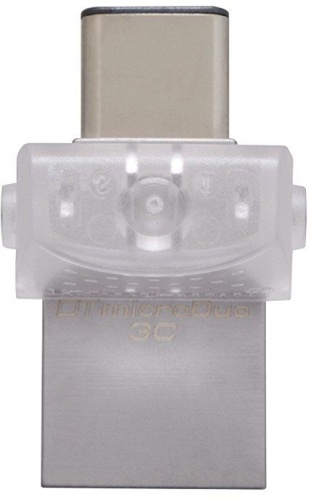 Накопитель USB flash Kingston 128GB DataTraveler microDuo 3C DTDUO3C/128GB фото 2