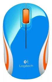   Logitech Wireless Mini Mouse M187 Blue 910-002733