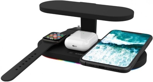 Зарядное устройство CANYON WS-501 5in1 Wireless charger CNS-WCS501B Зарядное устройство CANYON WS-501 5in1 Wireless charger CNS-WCS501B