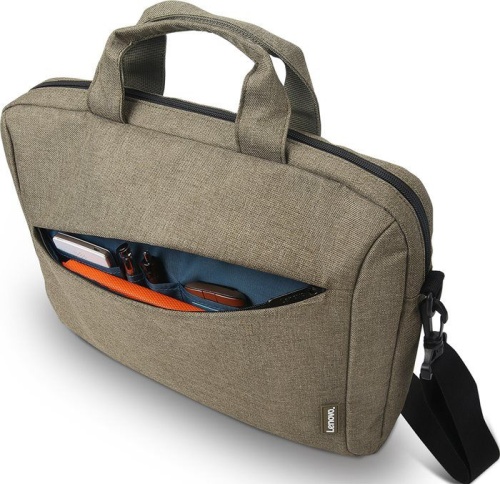 Сумка для ноутбука Lenovo 15.6 Toploader T210 зеленый полиэстер (GX40Q17232) фото 5 Сумка для ноутбука Lenovo 15.6 Toploader T210 зеленый полиэстер (GX40Q17232) фото 5