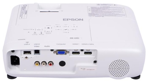 Проектор Epson EB-U05 white V11H841040 фото 3