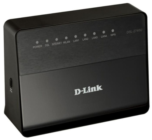 Маршрутизатор WiFI D-Link DSL-2740U/RA/U1A фото 2