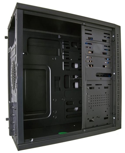 Корпус Minitower ExeGate QA-412U Black EX272746RUS фото 2