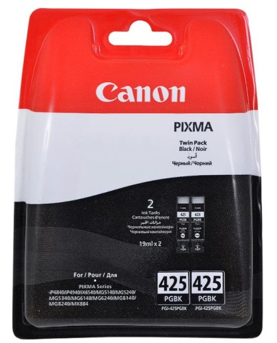 Набор струйных картриджей ориг. Canon PGI-425 BK TWIN 4532B007