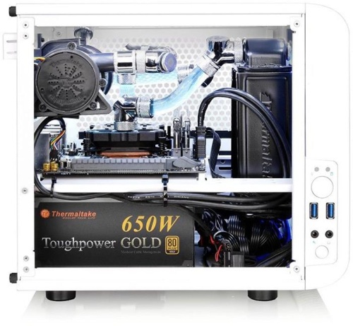 Корпус Minitower Thermaltake Core V1 CA-1B8-00S6WN-01 фото 9