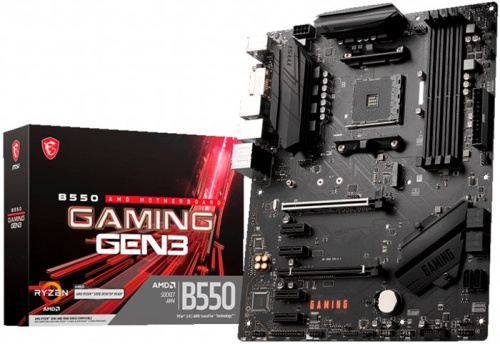 Мат. плата SocketAM4 MSI B550 GAMING GEN3 фото 5