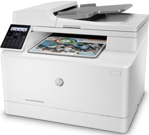 МФУ лазерное цветное Hewlett Packard Color LaserJet Pro M183fw (7KW56A) фото 2