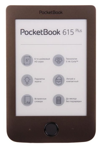 Электронная книга PocketBook 615 Plus Dark Brown PB615-2-X-RU