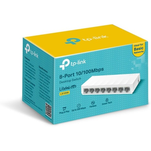 Коммутатор неуправляемый TP-Link LS1008 фото 3