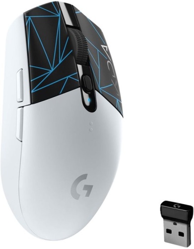 Беспроводная мышь Logitech G305 белый/черный 910-006053 фото 3