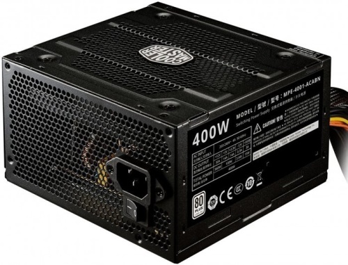 Блок питания Cooler Master 400W Elite Black V4 (MPE-4001-ACABN-EU) фото 5