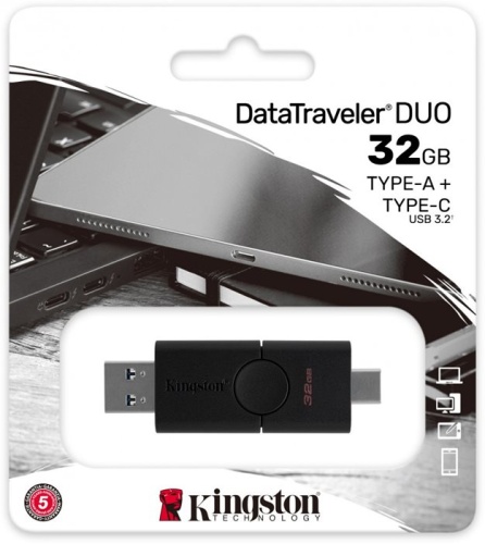 Накопитель USB flash Kingston 32 Гб DataTraveler Duo 3.0 DTDE/32GB фото 2