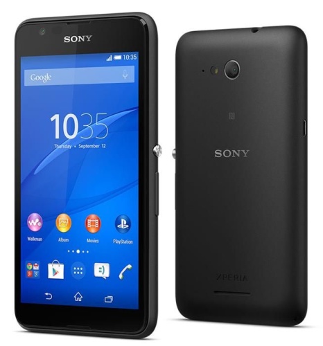 Смартфон Sony Xperia E2003 E4g SS Black 1293-9062