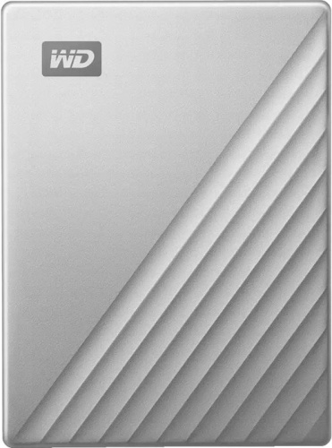 Внешний жесткий диск 2.5 Western Digital 1Tb WDBC3C0010BSL-WESN My Passport Ultra серебристый