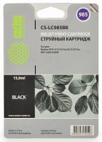 Картридж струйный совместимый Cactus CS-LC985BK черный