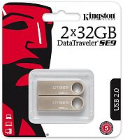 Накопитель USB flash Kingston 32 Гб DataTraveler SE9 DTSE9H/32GB-2P