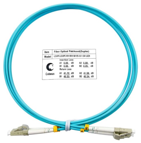 Патчкорд оптоволоконный Cabeus FOP-50-LC-LC-1.5m FOP-50-LC-LC-1,5m