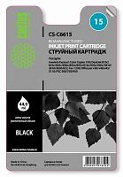 Картридж струйный совместимый Cactus CS-C6615 №15 черный