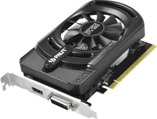 Видеокарта PCI-E Palit 4096Mb PA-GTX1650 STORMX 4G NE51650006G1-1170F