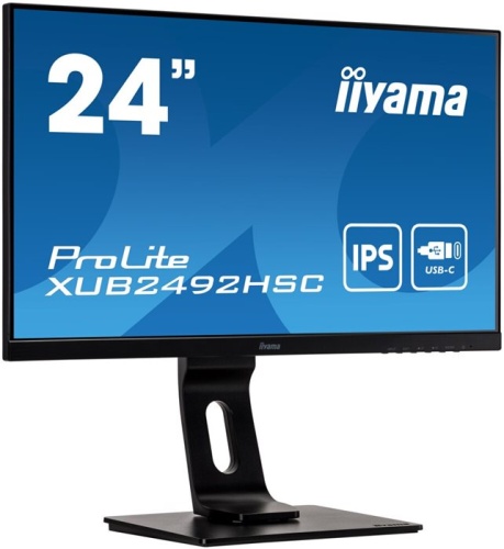 Монитор Iiyama ProLite XUB2492HSC-B5 черный фото 3