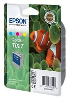 Оригинальный струйный картридж Epson T027 C13T02740110