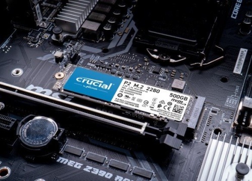 Накопитель SSD M.2 Crucial 500Gb P2 CT500P2SSD8 фото 2
