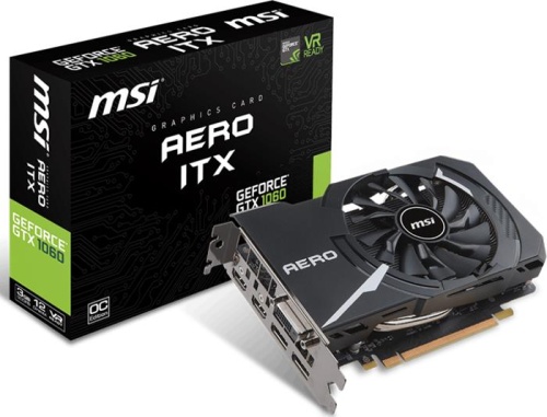 Видеокарта PCI-E MSI 3072Мб GTX 1060 AERO ITX 3G OC фото 5