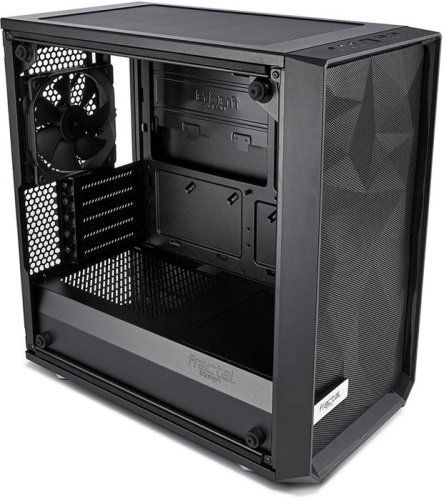 Корпус Minitower Fractal Design Meshify C Mini Dark TG Black фото 6