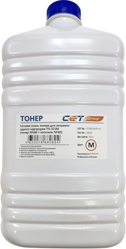 Тонер совместимый CET NF6M/NF6D CET8521M-514 пурпурный CET8521M514