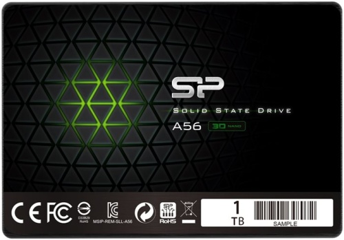 Накопитель SSD SATA 2.5 Silicon Power 1.0Tb A56 SP001TBSS3A56A25