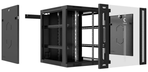 Шкаф телекоммуникационный Cabeus SH-05F-18U60/60-BK фото 4 Шкаф телекоммуникационный Cabeus SH-05F-18U60/60-BK фото 4