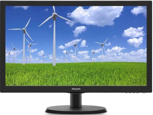 Монитор Philips 223S5LSB (00/01) черный фото 2