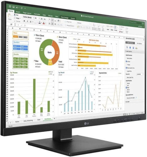Монитор LG 24BN650Y-B.AED черный фото 4