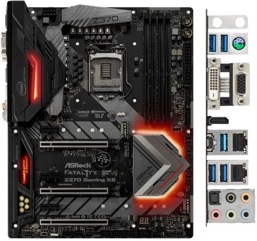 Мат. плата Socket1151 ASRock Z370 GAMING K6