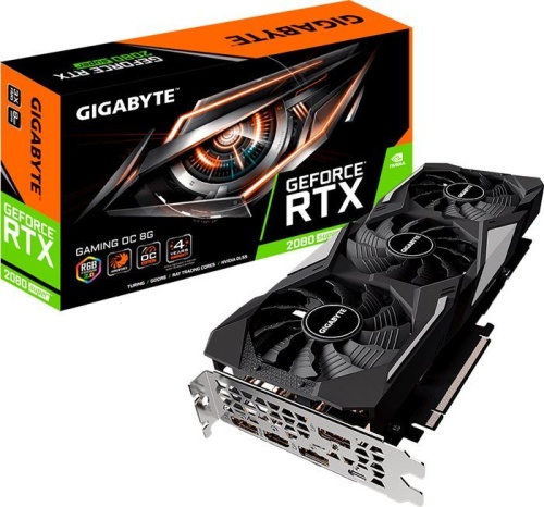 Видеокарта PCI-E GIGABYTE 8192МБ RTX2080 Super N208SGAMING OC-8GC V2 GV-N208SGAMINGOC-8GCV2 фото 9