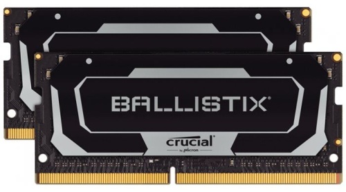 Модуль памяти SO-DIMM DDR4 Crucial 32GB KIT2 Ballistix BL2K16G32C16S4B Модуль памяти SO-DIMM DDR4 Crucial 32GB KIT2 Ballistix BL2K16G32C16S4B