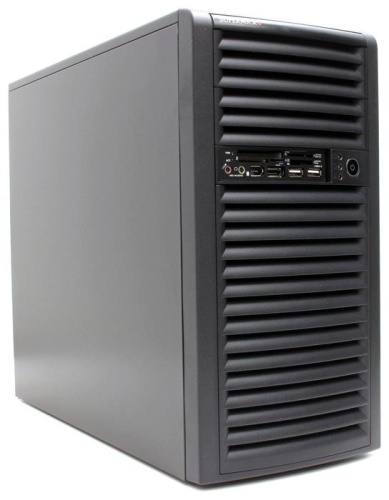 Серв. корпус Supermicro CSE-731D-300B Mini-Tower 300W черный