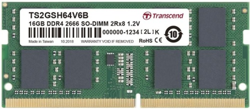 Модуль памяти SO-DIMM DDR4 Transcend 16Гб TS2GSH64V6B