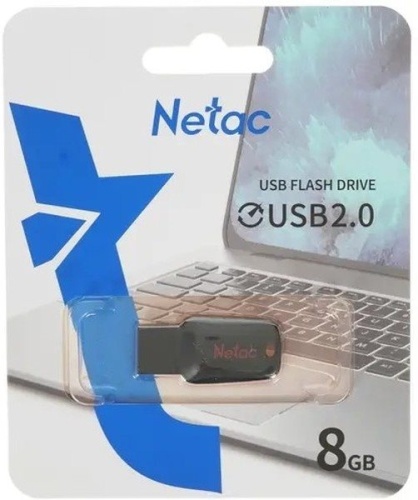 Накопитель USB flash Netac 8Gb U197 NT03U197N-008G-20BK черный/красный фото 6 Накопитель USB flash Netac 8Gb U197 NT03U197N-008G-20BK черный/красный фото 6