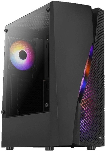 Корпус Miditower Aerocool Wave-G-BK-v2 черный ACCM-PV35043.11 фото 5