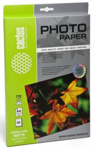 Фотобумага Cactus CS-MA417050DS Фотобумага Cactus CS-MA417050DS